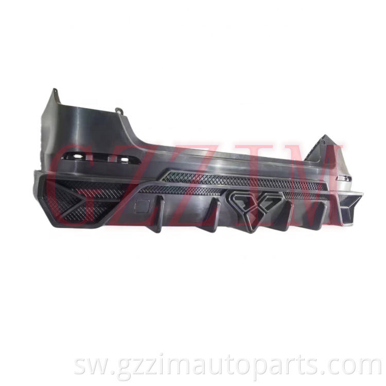 Sehemu za Auto Plastiki Mbele na Nyuma Bumper Grille kwa Civic 11th 2021+